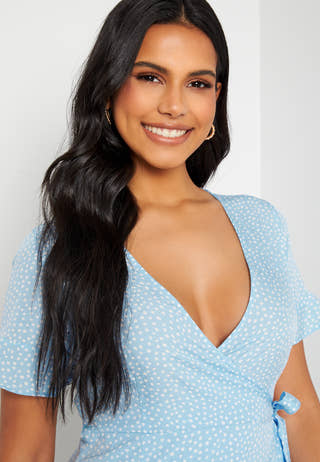 Henna 2/4 Wrap Dress