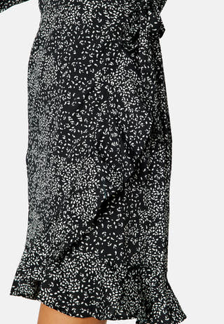 Henna 3/4 Wrap Dress