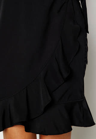 Henna Wrap Short Skirt
