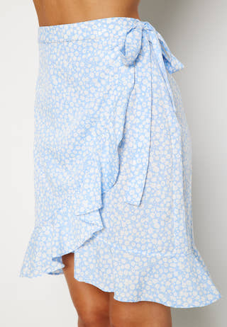 Henna Wrap Short Skirt