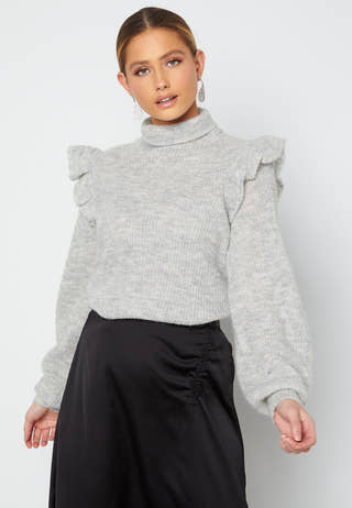 Kaia LS Funnelneck Blouse