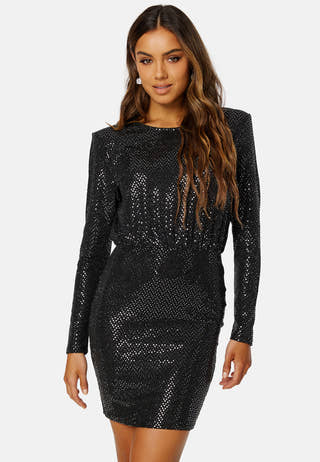 Kalla LS Short Dress
