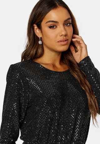 Kalla LS Short Dress