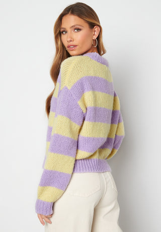 Newwine LS O-Neck Stripe