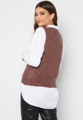 Olina O-Neck Vest