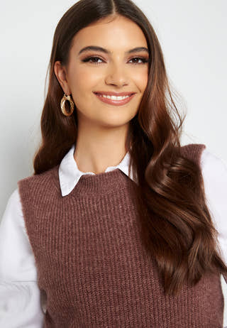 Olina O-Neck Vest