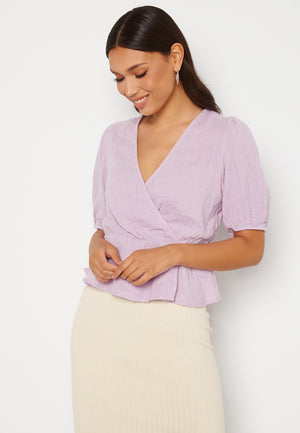 Petrine S/S Wrap Top