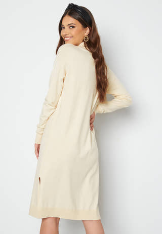 Saba LS Collar Below Knee Dress