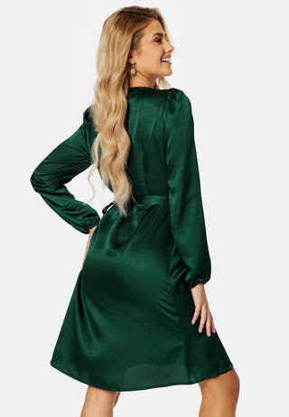 Sabi LS Wrap Dress