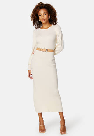 Valor LS O-Neck 7/8 Knit Dress
