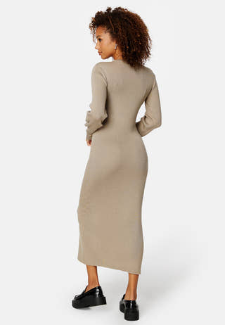 Valor LS O-Neck 7/8 Knit Dress