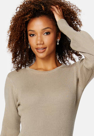 Valor LS O-Neck 7/8 Knit Dress