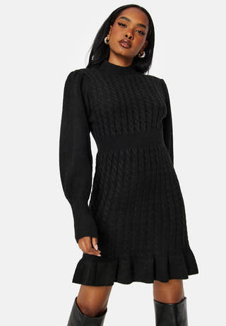 Awvera LS Short Knit Dress