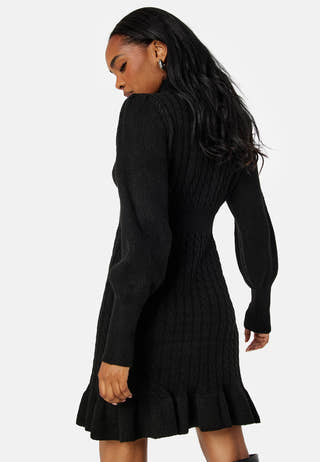 Awvera LS Short Knit Dress