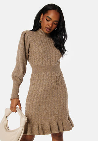 Awvera LS Short Knit Dress