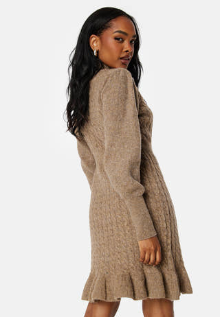 Awvera LS Short Knit Dress