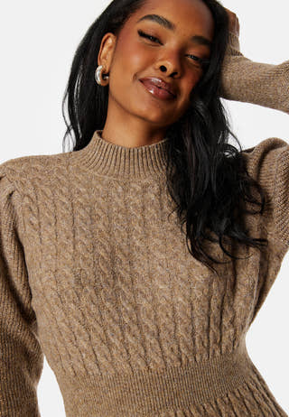 Awvera LS Short Knit Dress