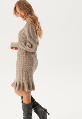 Awvera LS Short Knit Dress