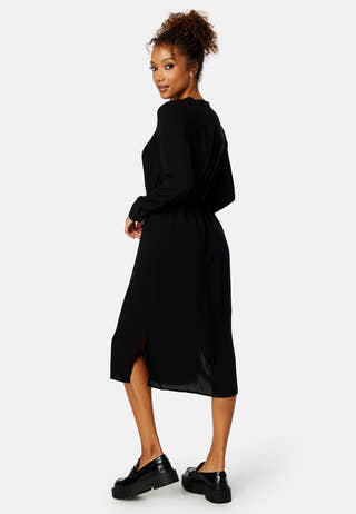 Vica LS Shirt Calf Dress