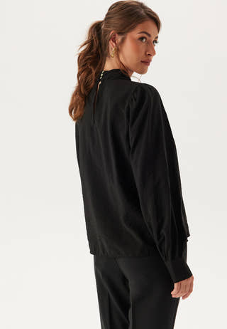 Vmbailey Ls Frill Top Wvn