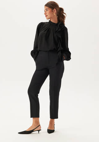 Vmbailey Ls Frill Top Wvn