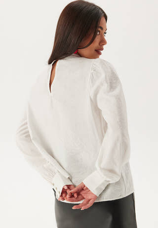 Vmbailey Ls Frill Top Wvn