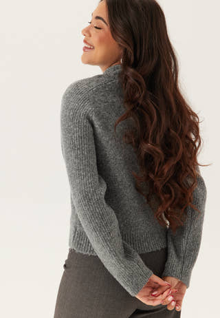 Vmbang Ls High Neck Zip Cardig