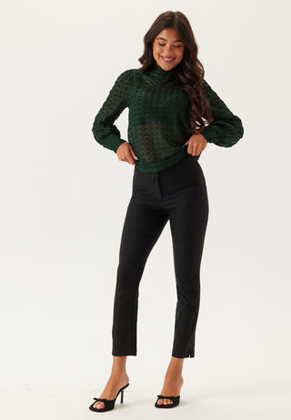 Vmbecca Ls High Neck Lace Top