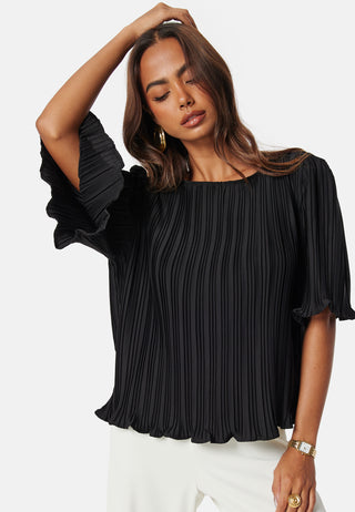 Vmbella 2/4 Plissé Top Wvn Exp