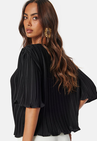 Vmbella 2/4 Plissé Top Wvn Exp