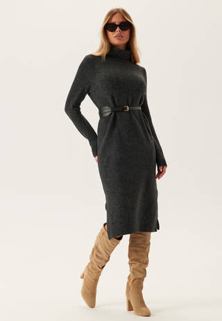 Vmboom Ls Rollneck Dress