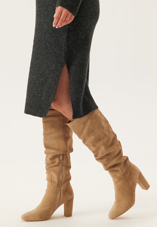 Vmboom Ls Rollneck Dress