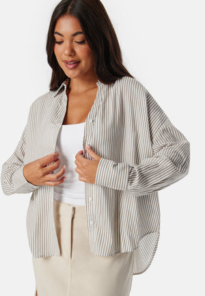 Vmbumpy L/S Oversize Shirt Wvn