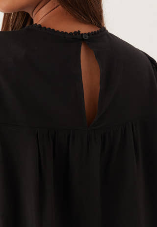 Vmdebbie Ls Pleat Top