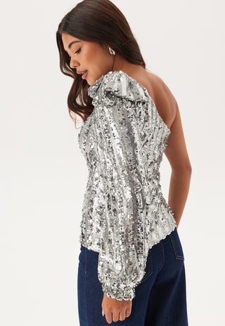 Vmefi One Shoulder Ls Top