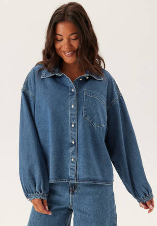 Vmelora Ls Denim Shirt