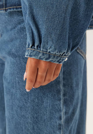 Vmelora Ls Denim Shirt