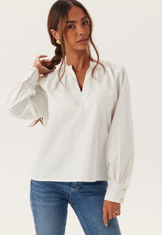 Vmfanni Ls V-neck Top