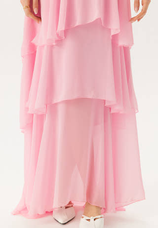 Vmfelicia Sl Ruffle Maxi Dress