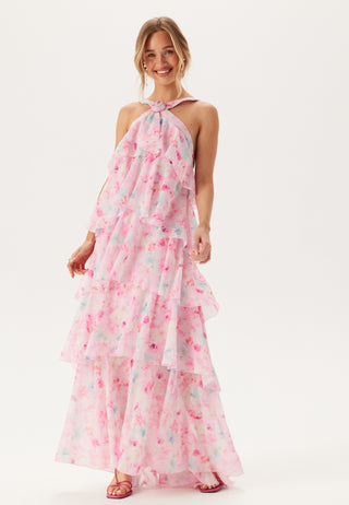 Vmfelicia Sl Ruffle Maxi Dress