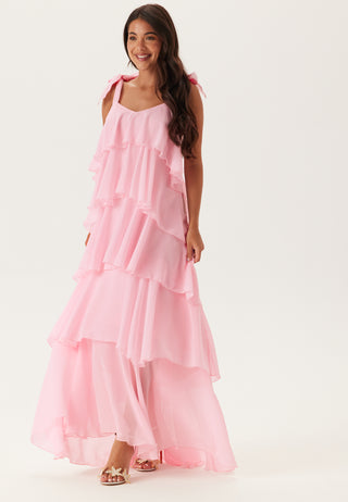Vmfelicia Tiestrap Ruffle Maxi
