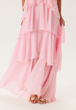 Vmfelicia Tiestrap Ruffle Maxi