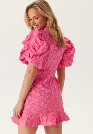 Vmfia Ss High Neck Short Dress