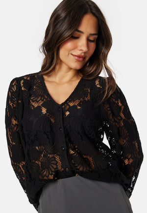 Vmgabena L/S Lace Shirt