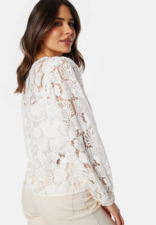 Vmgabena L/S Lace Shirt