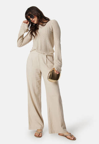 Vmiberia LS O-Neck knit top