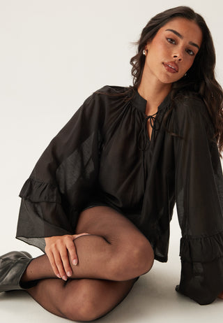 Vmjenna 7/8 Frill Top