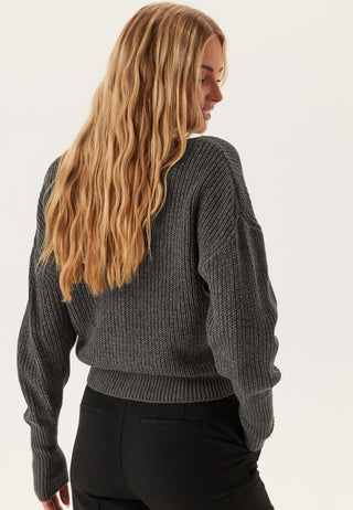 Vmlea LS V-Neck Cuff Cardigan