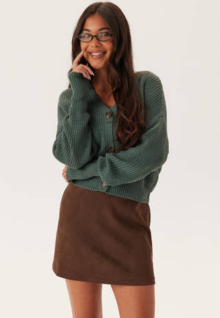 Vmlea LS V-Neck Cuff Cardigan