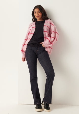 Vmmaybe Art Ls Open Cardigan